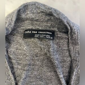 Zara Charcoal Cowl Neck Knitwear